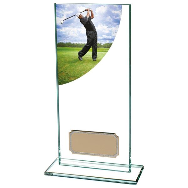 Colour Curve Golf Male Jade Glass - Cornish Custom Creations