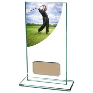 Colour Curve Golf Male Jade Glass - Cornish Custom Creations