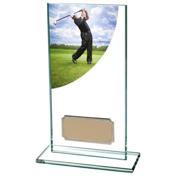 Colour Curve Golf Male Jade Glass - Cornish Custom Creations