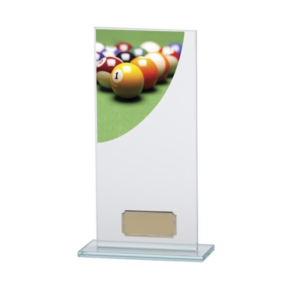 Colour Curve Pool Jade Glass Award - Cornish Custom Creations