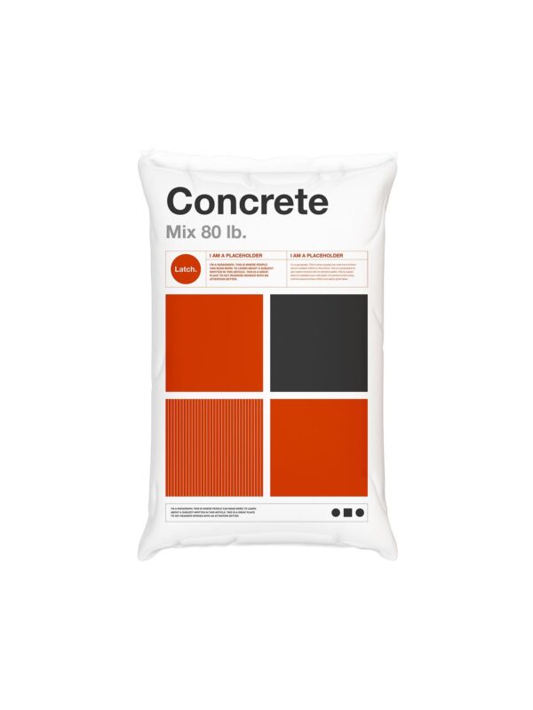 Concrete Mix (80 Lb.) - Engrave Express