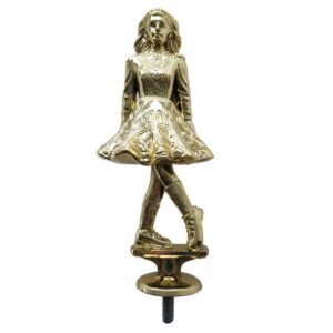 Dance Irish Plastic Figure Gold - Cornish Custom Creations