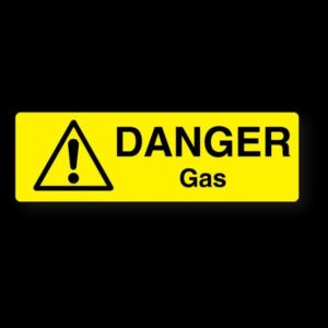 DANGER GAS LABEL - Engrave Express
