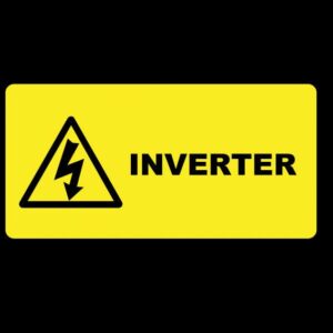 DANGER INVERTER LABEL - Engrave Express