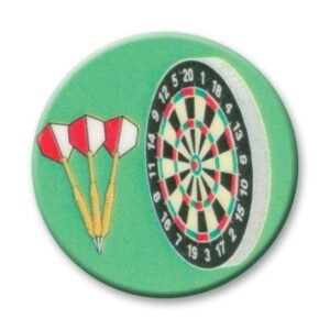 Darts & Board 25mm - Cornish Custom Creations