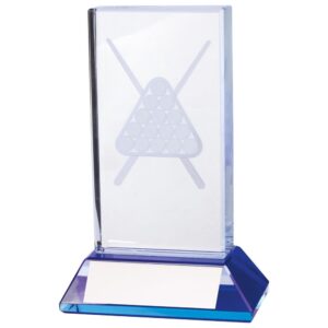 Davenport Pool & Snooker Crystal Award - Cornish Custom Creations