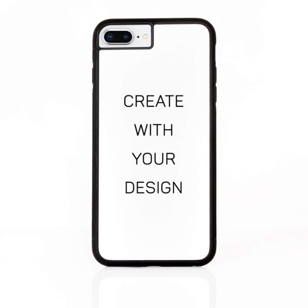 Design Your Own iPhone Black Rubber Phone Case - Cornish Custom Creations