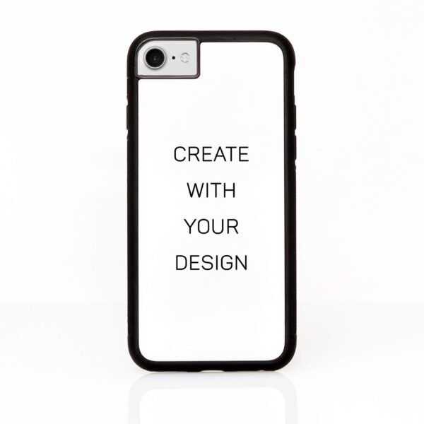 Design Your Own iPhone Black Rubber Phone Case - Cornish Custom Creations