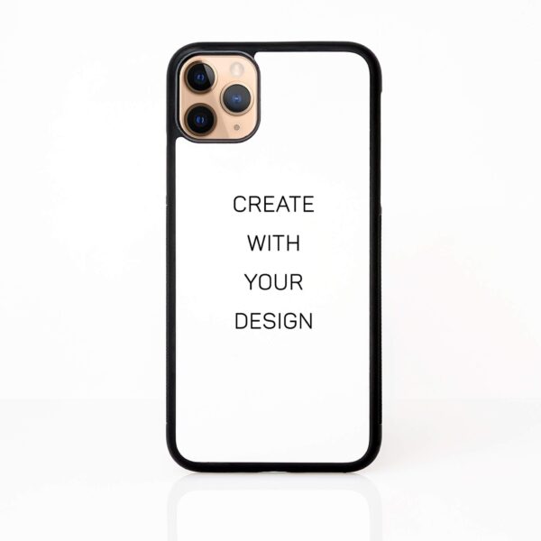 Design Your Own iPhone Black Rubber Phone Case - Cornish Custom Creations