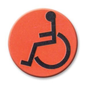 Disabled Sign 25mm - Cornish Custom Creations