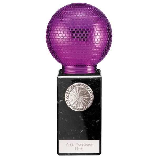 Disco Inferno Legend Trophy Purple - Cornish Custom Creations