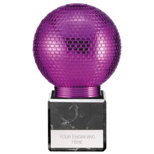 Disco Inferno Legend Trophy Purple - Cornish Custom Creations