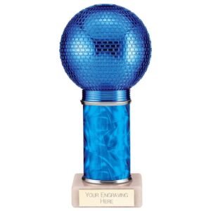 Disco Inferno Tube Trophy Blue - Cornish Custom Creations