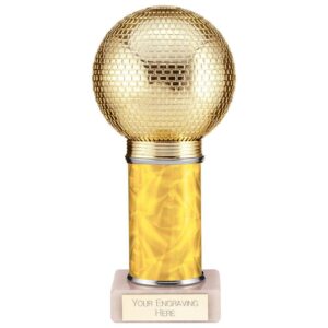 Disco Inferno Tube Trophy Gold - Cornish Custom Creations