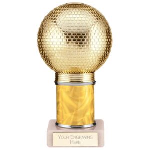 Disco Inferno Tube Trophy Gold - Cornish Custom Creations