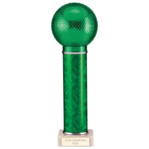 Disco Inferno Tube Trophy Green - Cornish Custom Creations