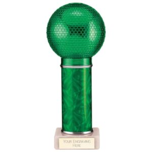 Disco Inferno Tube Trophy Green - Cornish Custom Creations