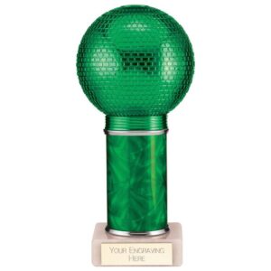 Disco Inferno Tube Trophy Green - Cornish Custom Creations
