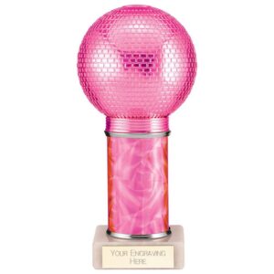 Disco Inferno Tube Trophy Pink - Cornish Custom Creations