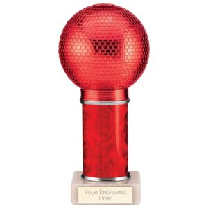 Disco Inferno Tube Trophy Red - Cornish Custom Creations