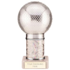 Disco Inferno Tube Trophy Silver - Cornish Custom Creations