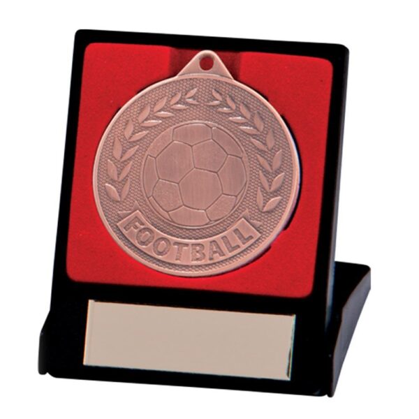 Discovery Football Medal & Box Bronze - Cornish Custom Creations