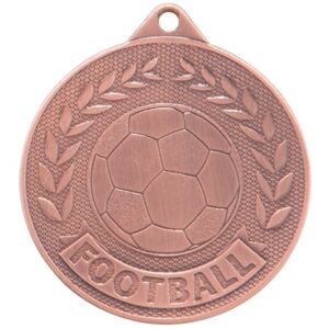 Discovery Football Medal Bronze - Cornish Custom Creations