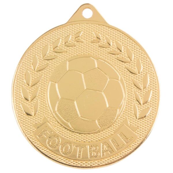 Discovery Football Medal Gold - Cornish Custom Creations