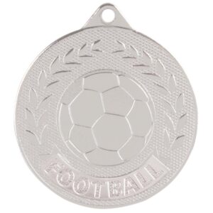 Discovery Football Medal Silver - Cornish Custom Creations