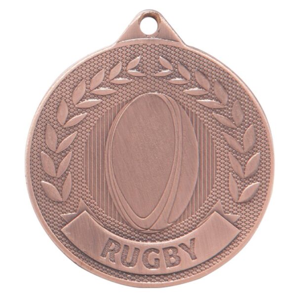 Discovery Rugby Medal Bronze - Cornish Custom Creations