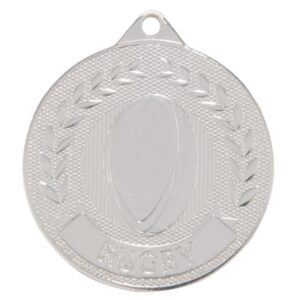 Discovery Rugby Medal Silver - Cornish Custom Creations