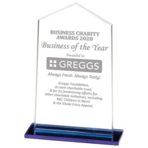 Downton Glass Award - Cornish Custom Creations