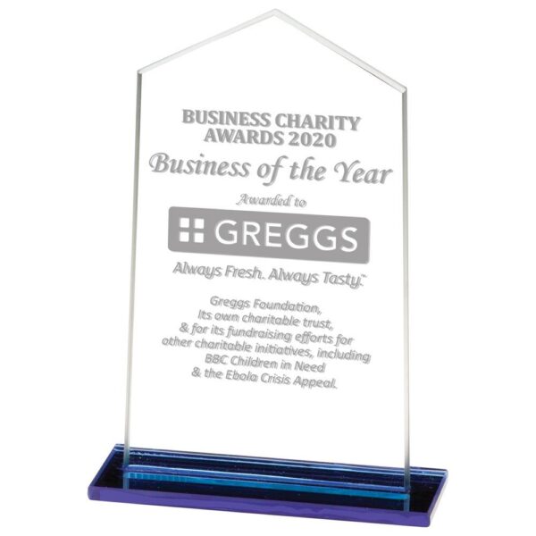 Downton Glass Award - Cornish Custom Creations