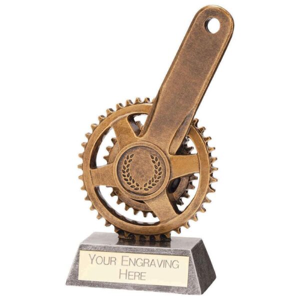 Dynamic Cycling Crank Resin Award - Engrave Express