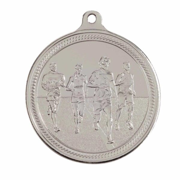 Endurance Running Medal Silver - Cornish Custom Creations