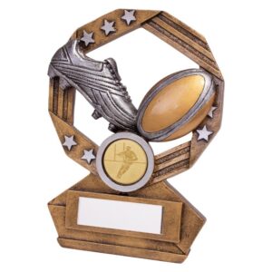 Enigma Rugby Award 140mm - Cornish Custom Creations