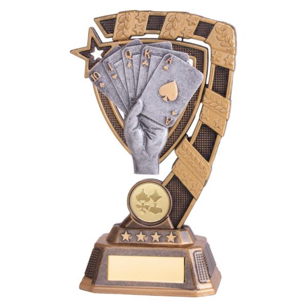 Euphoria Poker Royal Flush Award - Engrave Express