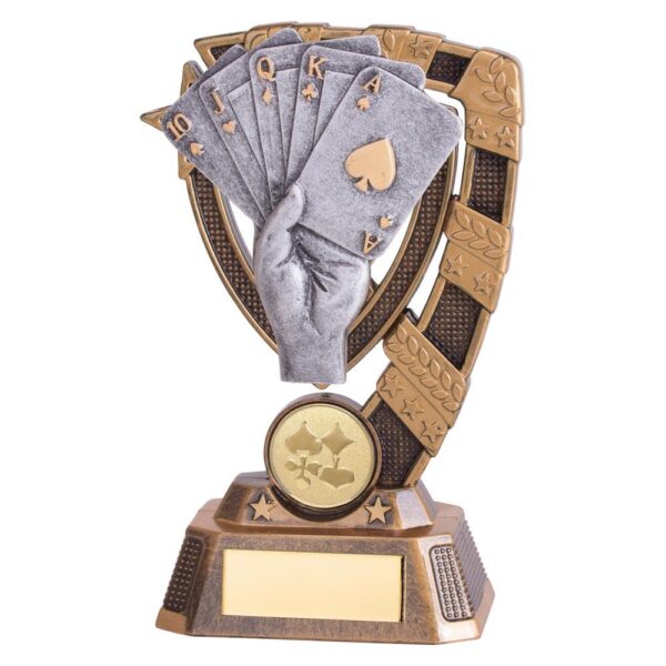 Euphoria Poker Royal Flush Award - Engrave Express