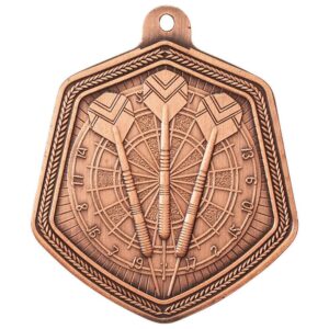 Falcon Darts Medal Bronze - Cornish Custom Creations