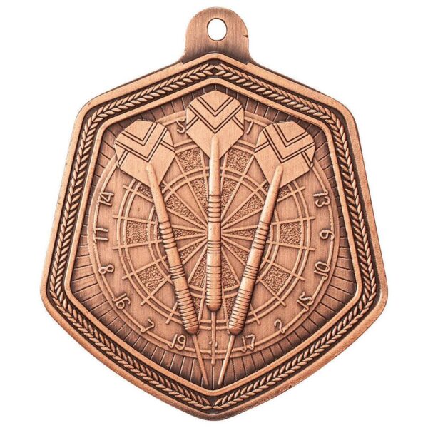 Falcon Darts Medal Bronze - Cornish Custom Creations