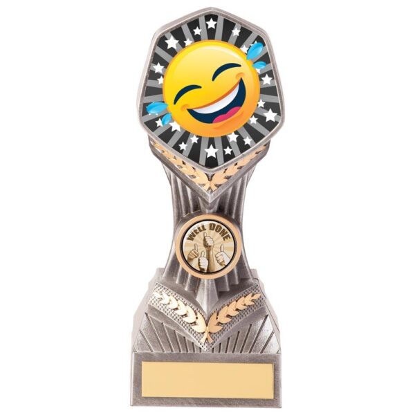 Falcon Emoji Crying Laughing Award - Engrave Express