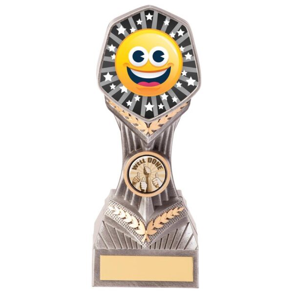 Falcon Emoji Happy Face Award - Engrave Express