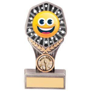 Falcon Emoji Happy Face Award - Engrave Express