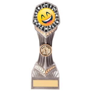 Falcon Emoji Laughing Award - Engrave Express