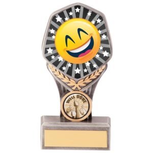 Falcon Emoji Laughing Award - Engrave Express