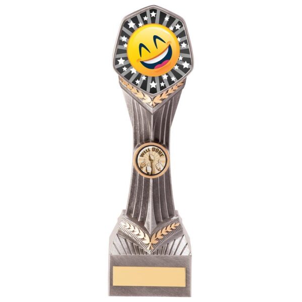 Falcon Emoji Laughing Award - Engrave Express