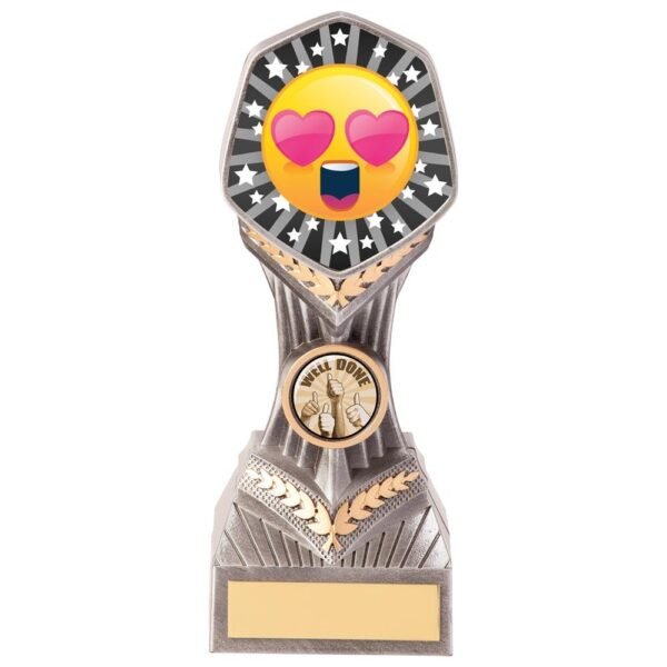 Falcon Emoji Love Heart eyes Award - Engrave Express