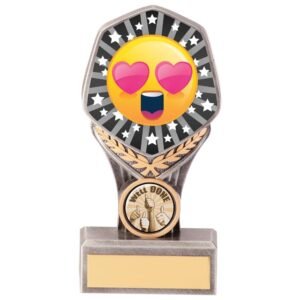 Falcon Emoji Love Heart eyes Award - Engrave Express