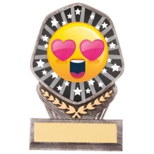 Falcon Emoji Love Heart eyes Award - Engrave Express