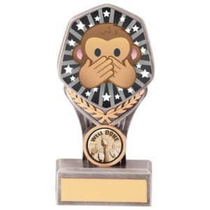 Falcon Emoji Monkey Award - Engrave Express